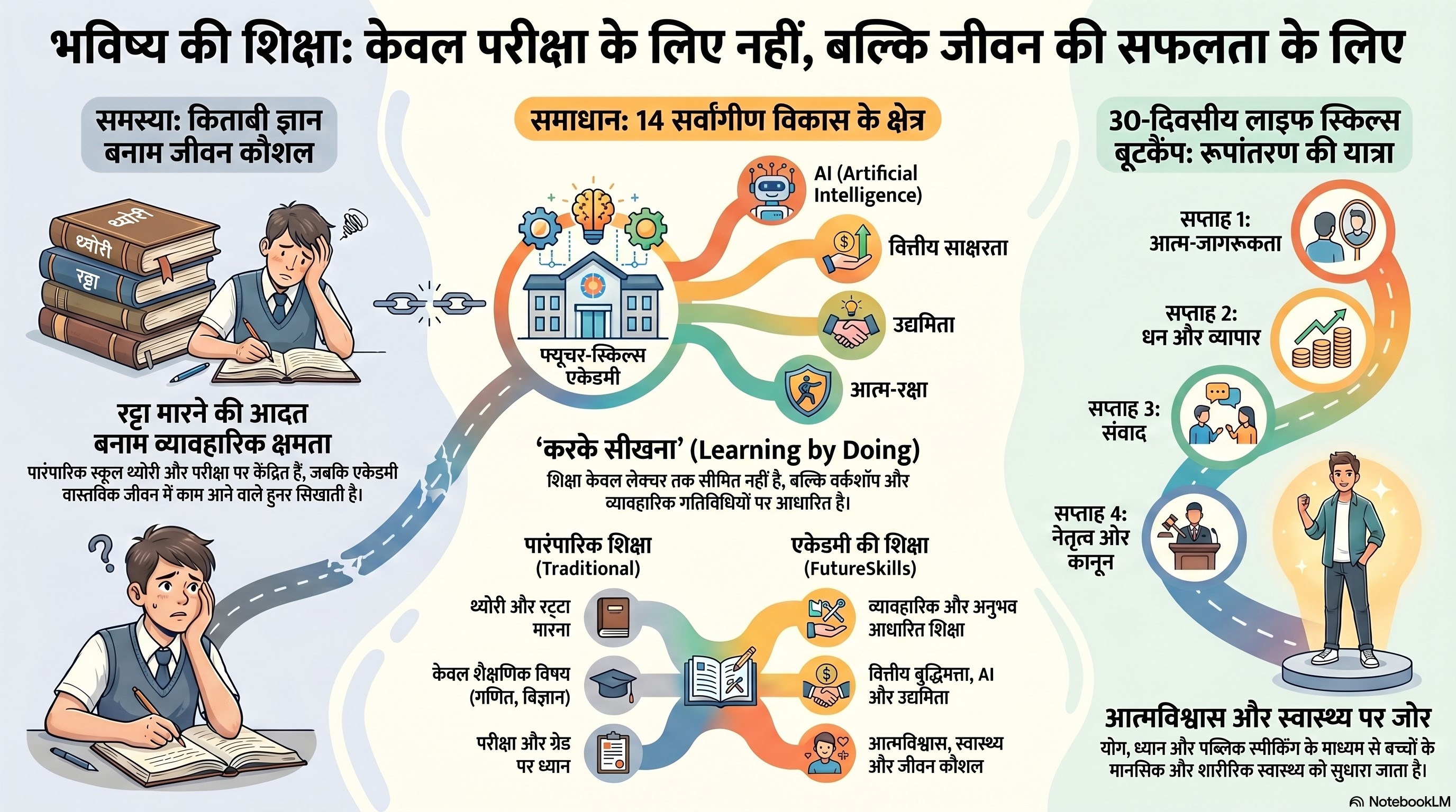 Future Education & Core Competency Pathways Transition Diagram
